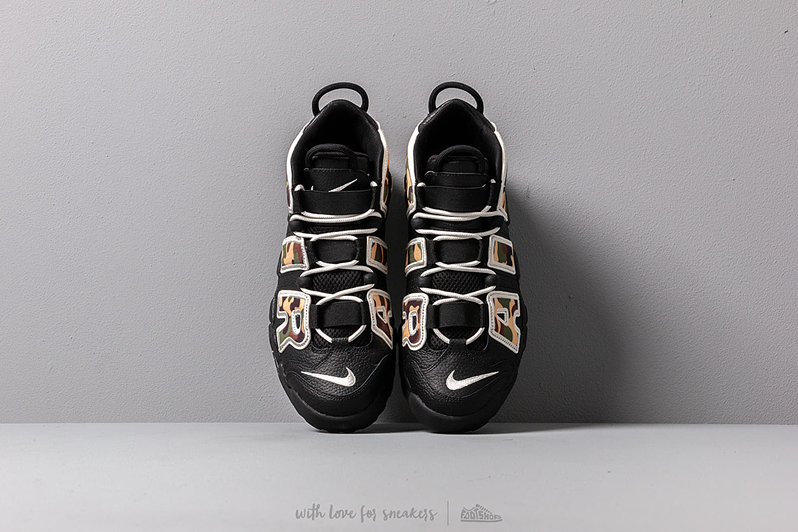 Muške tenisice Nike Air More Uptempo '96 Qs Su19 Black/ Sail-Lt British Tan-Asparagus