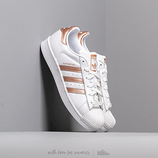 Scarpe donna adidas Superstar W Ftw White Copper Metalic Core Black Footshop