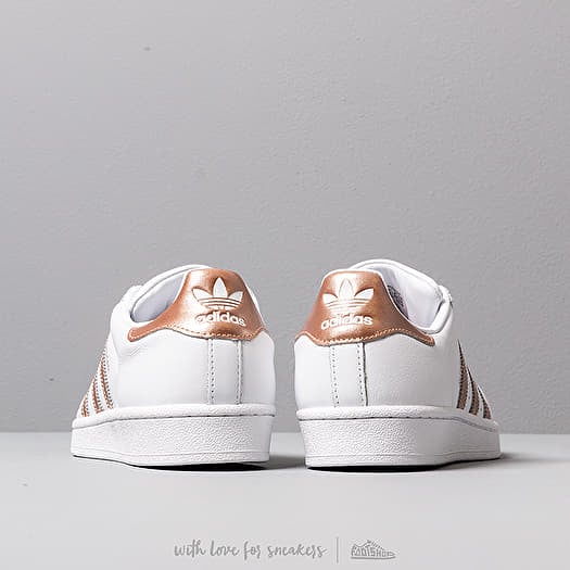 Women s shoes adidas Superstar W Ftw White Copper Metalic Core Black Footshop