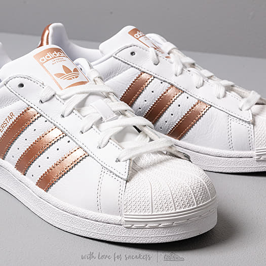 Rose gold tennis shoes adidas cheap