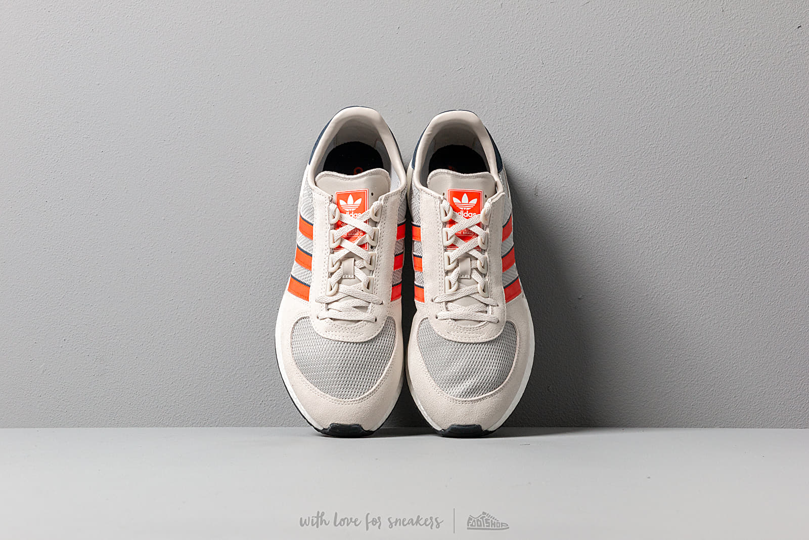 Men s shoes adidas Marathon Tech Raw White Active Orange Collegiate Navy Footshop