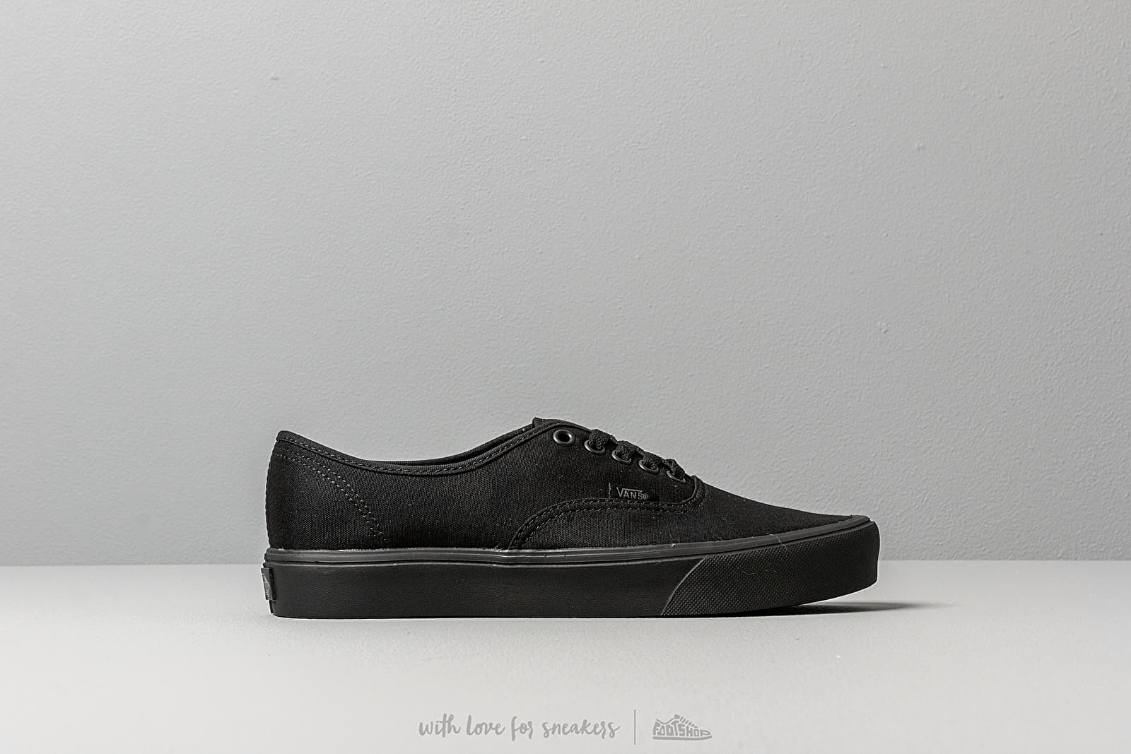 Zapatillas Hombre Vans Authentic Lite Canvas Black Black