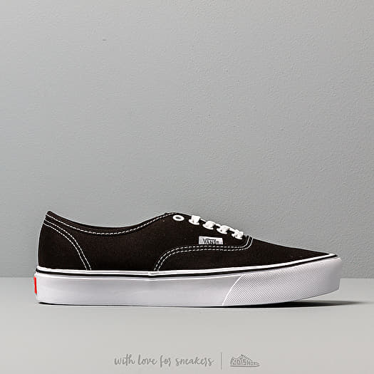 Vans Authentic Lite (Canvas) Black/ White | Footshop