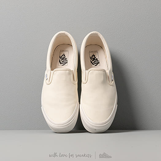 Panske tenisky a boty Vans OG Classic Slip On Canvas Classic White Footshop