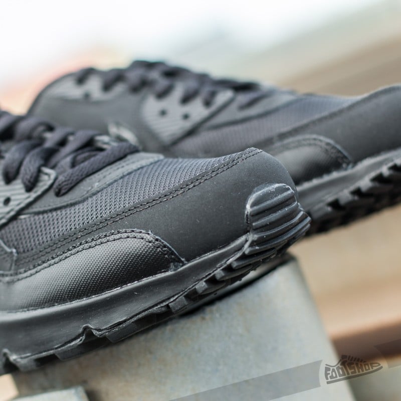 Női cipők Nike Air Max 90 Mesh (GS) Black/ Cool Grey