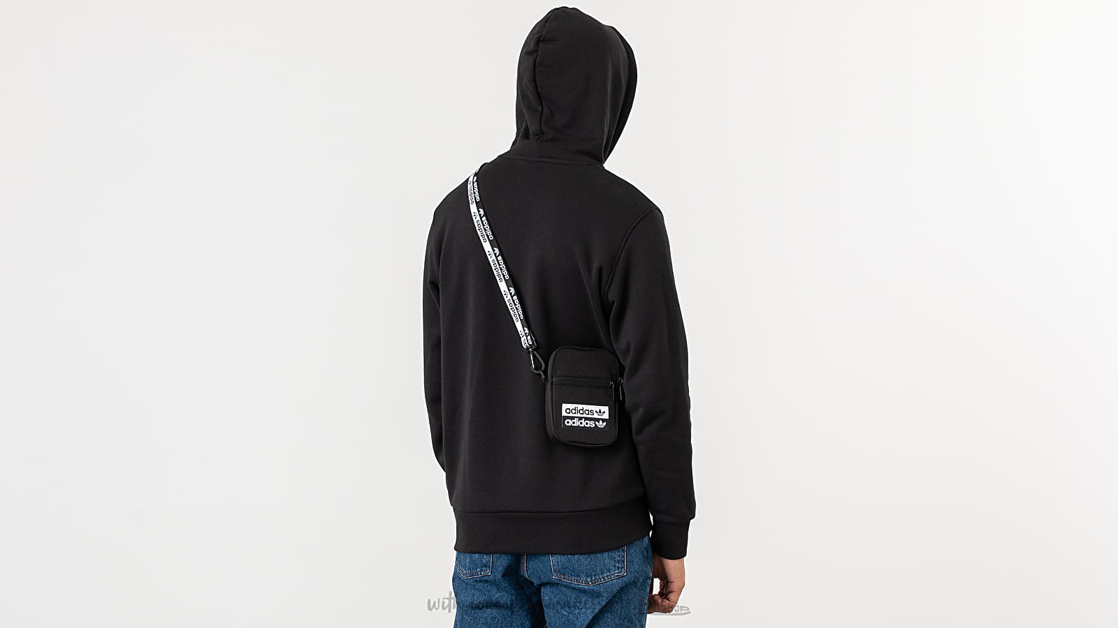 Umhängetaschen adidas Festival Bag Black/ White