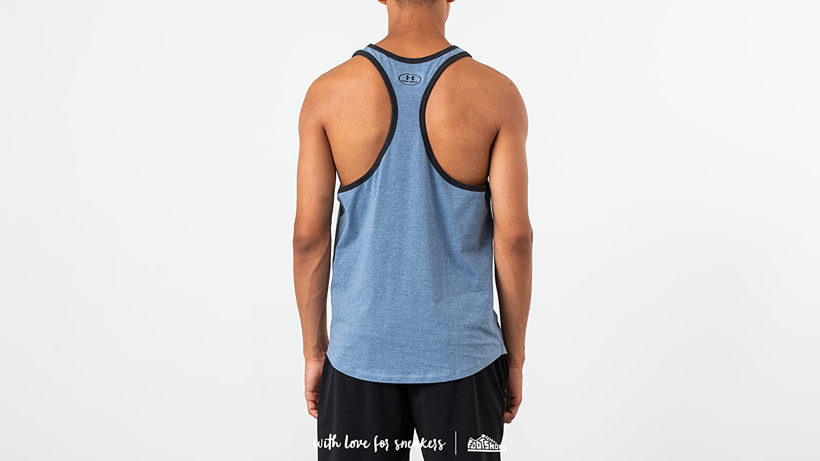 Vests Under Armour Project Rock Wreak Havoc Tank Blue Footshop