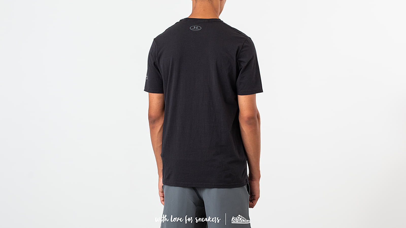 Tričká Under Armour Project Rock Graphic Respect Tee Black
