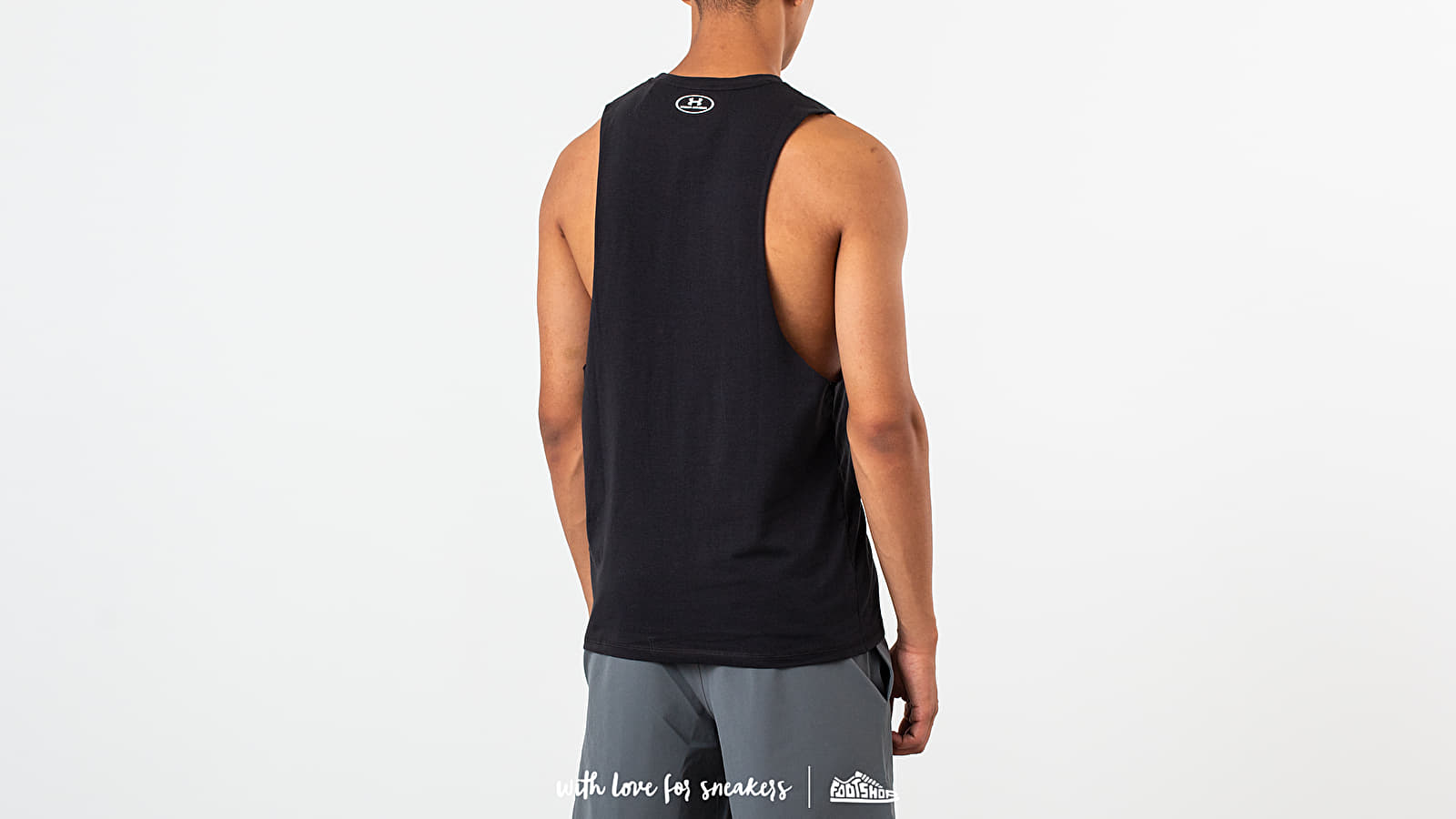 Vests Under Armour Project Rock Blood Sweat Respect Tank Black