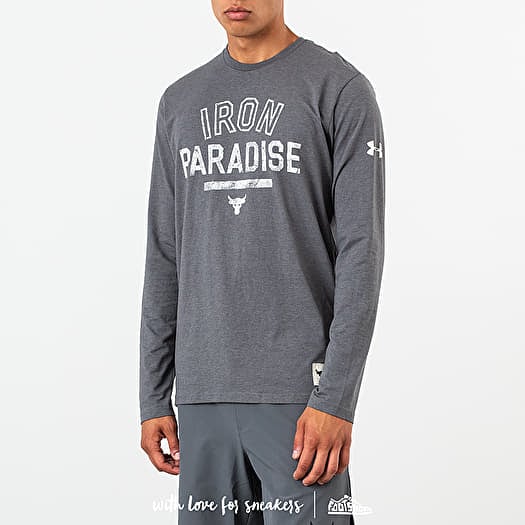 T shirt Under Armour Project Rock Iron Paradise Longsleeve Tee