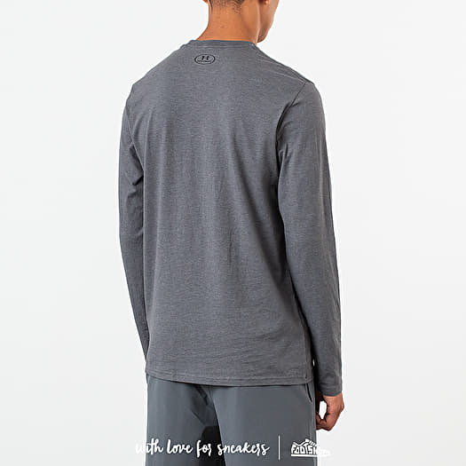 Mens Under Armour grey Project Rock Iron Paradise Long-Sleeved T-Shirt