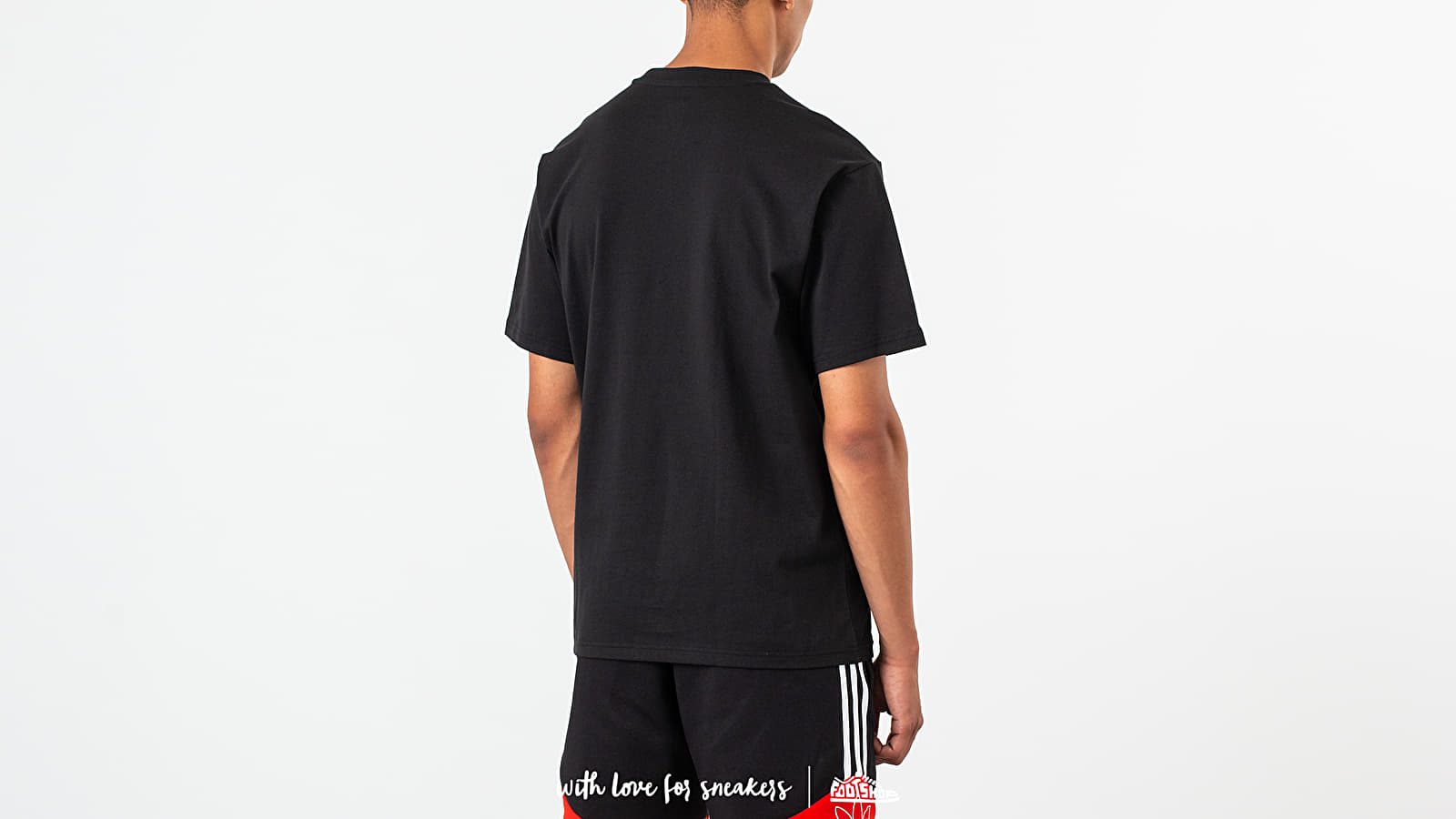 Magliette adidas Shmoo Tee Black/ White