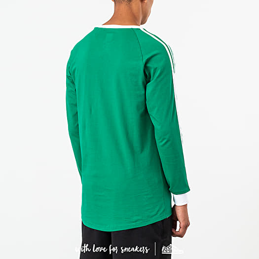 T shirts adidas Cali BB Longsleeve Tee Bright Green White Footshop