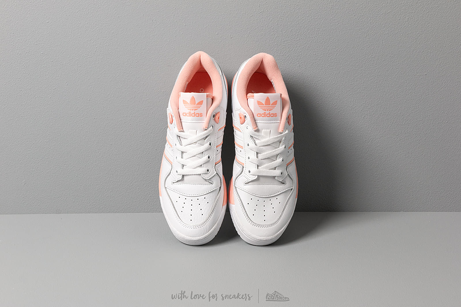 Zapatillas mujer adidas Rivalry Low W Ftw White/ Ftw White/ Glow Pink