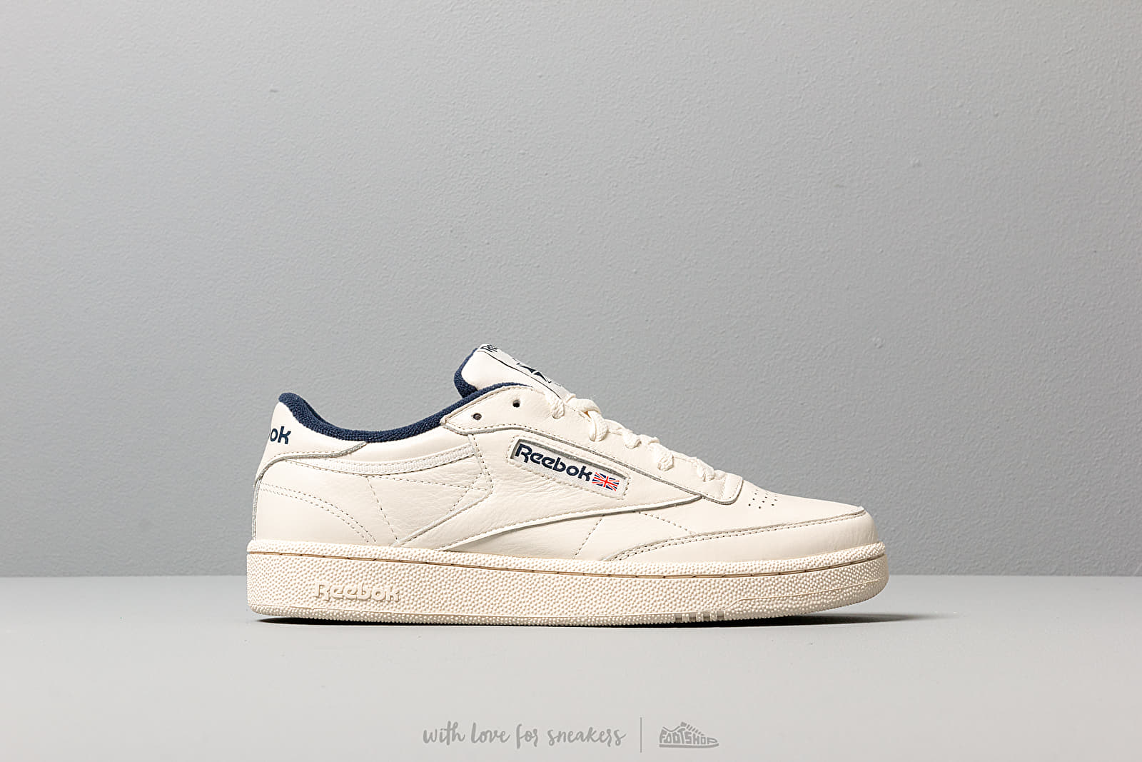 Men's shoes Reebok Club C 85 Mu Chalk/ Paperwhite/ Navy