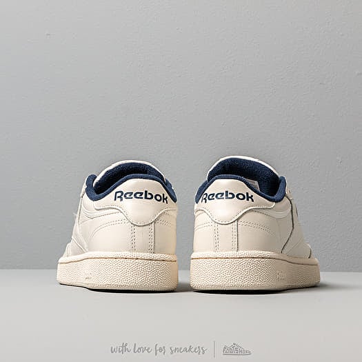 Men s shoes Reebok Club C 85 Mu Chalk Paperwhite Navy Footshop