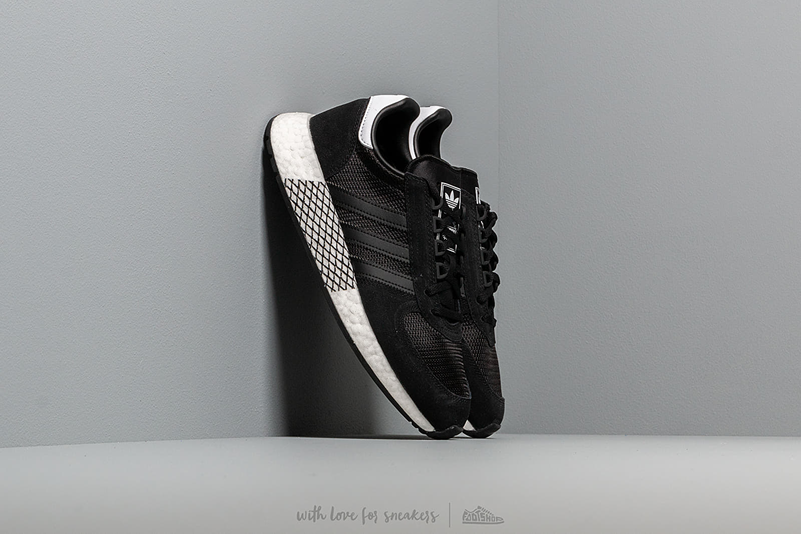 Men's shoes adidas Marathon Tech Core Black/ Core Black/ Ftw White