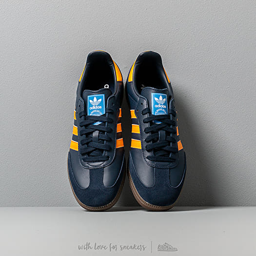 Adidas samba og navy real gold white 2025