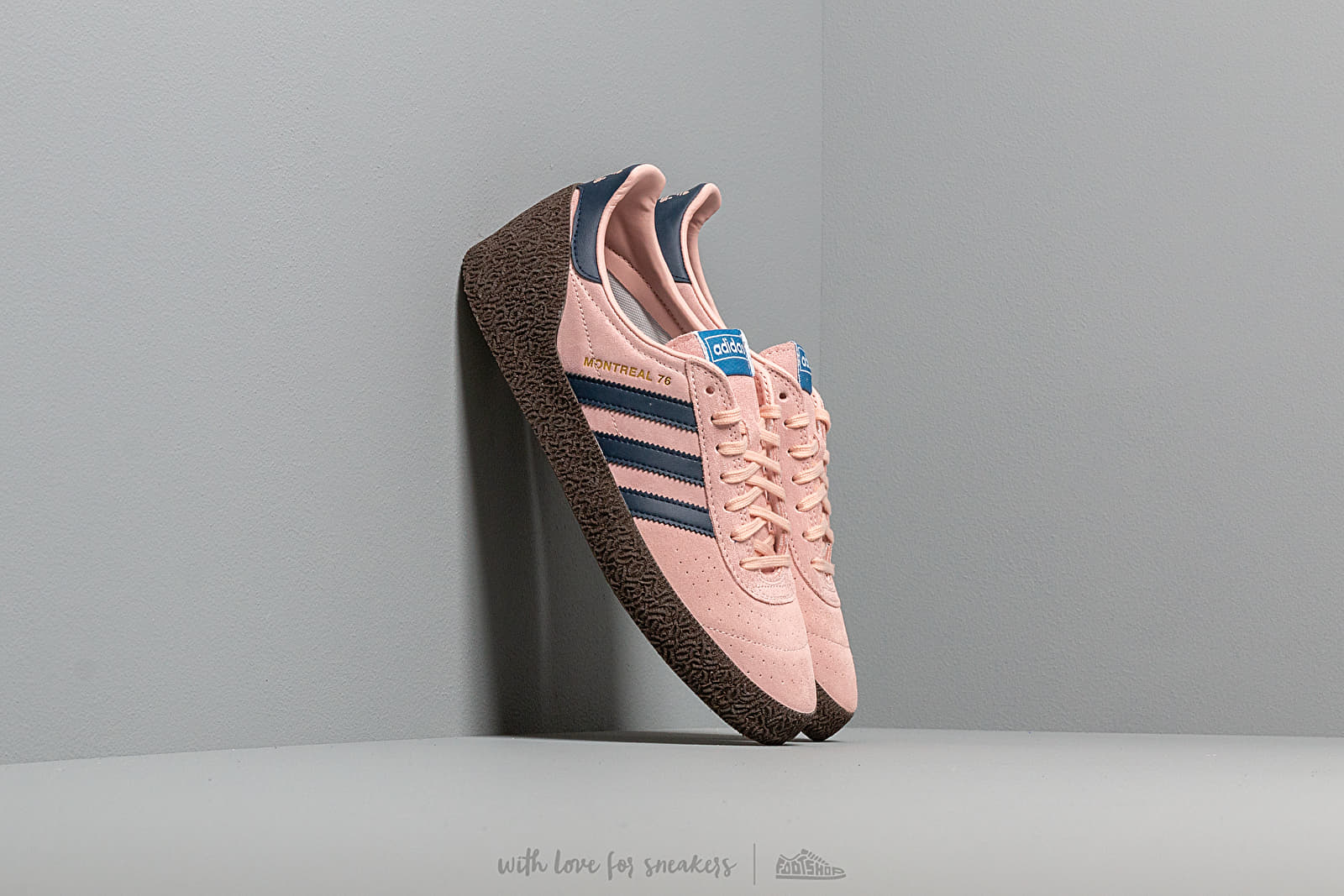 Férfi cipők adidas Montreal 76 Vapor Pink/ Collegiate Navy/ Ftw White
