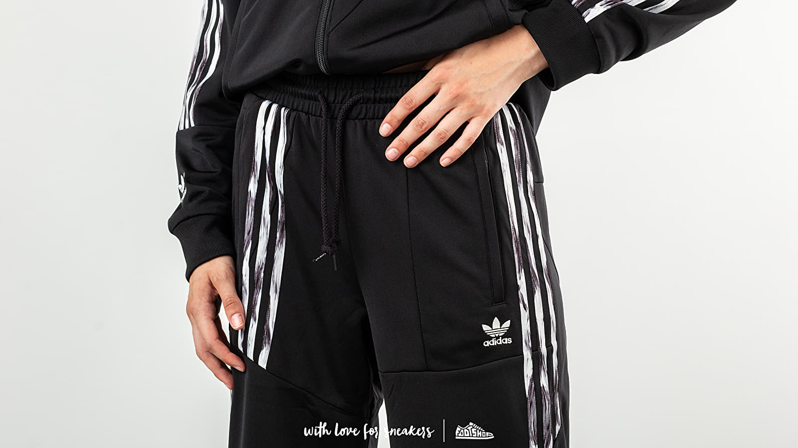 Nohavice adidas x Daniëlle Cathari Football Track Pants Black