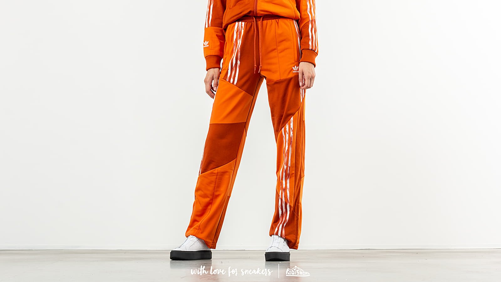 Housut adidas x Daniëlle Cathari Football Track Pants Fox Red