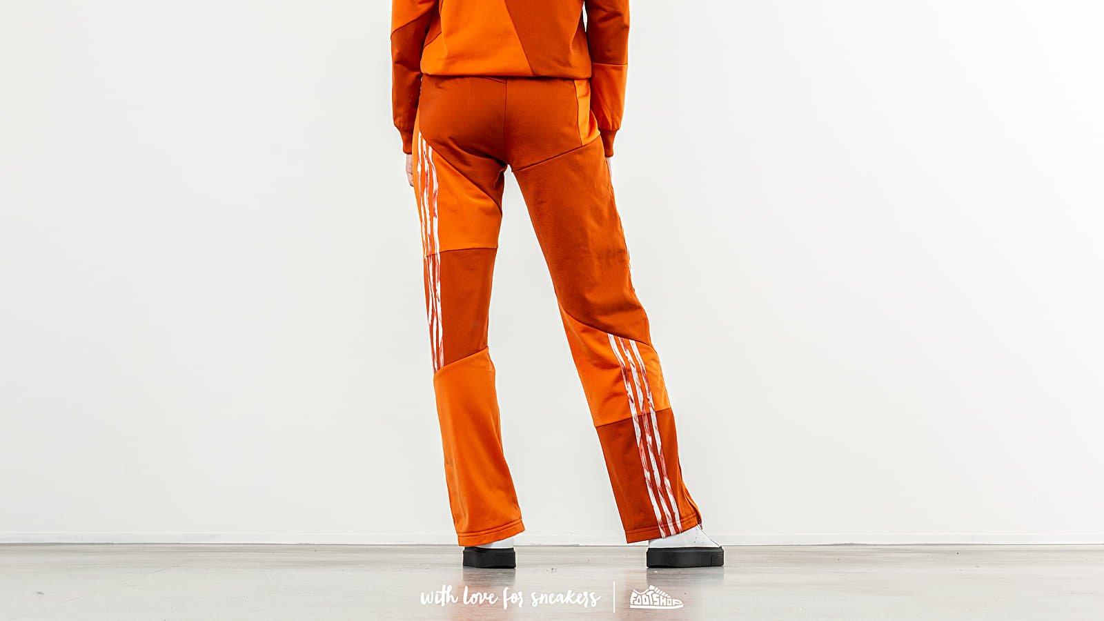 Housut adidas x Daniëlle Cathari Football Track Pants Fox Red