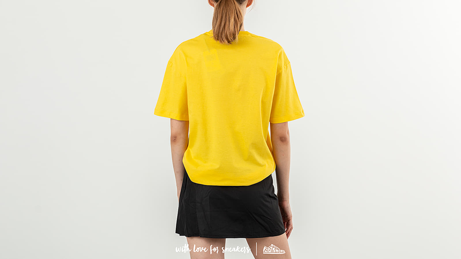 T-shirts Carhartt WIP Script Embroidery Tee Primula/ Black