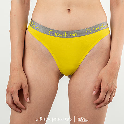 Yellow top calvin klein