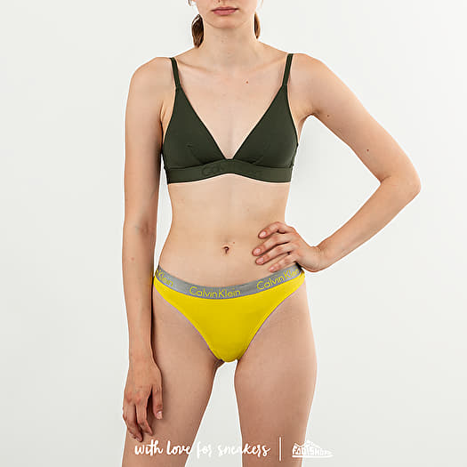 Panties Calvin Klein Thong Yellow Footshop