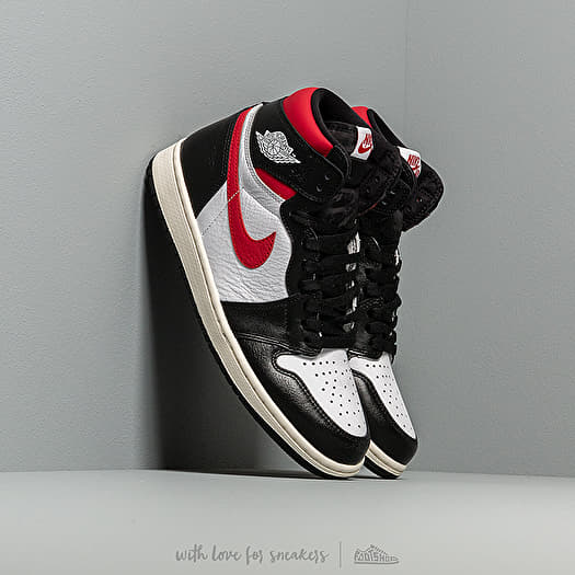 Men s shoes Air Jordan 1 Retro High OG Black Gym Red White Sail Footshop
