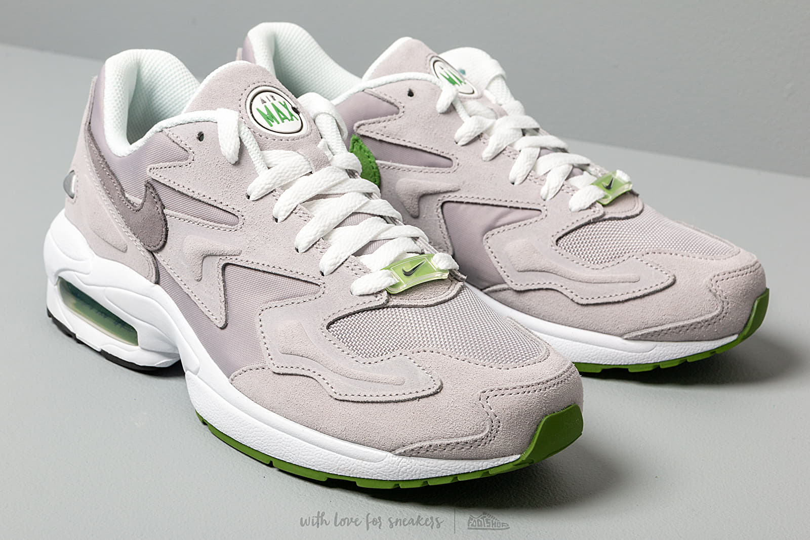 Men's shoes Nike Air Max 2 Light LX Atmosphere Grey/ Gunsmoke-Chlorophyll