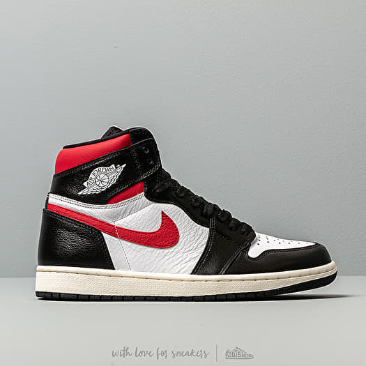 Jordan 1 black gym red white sail best sale