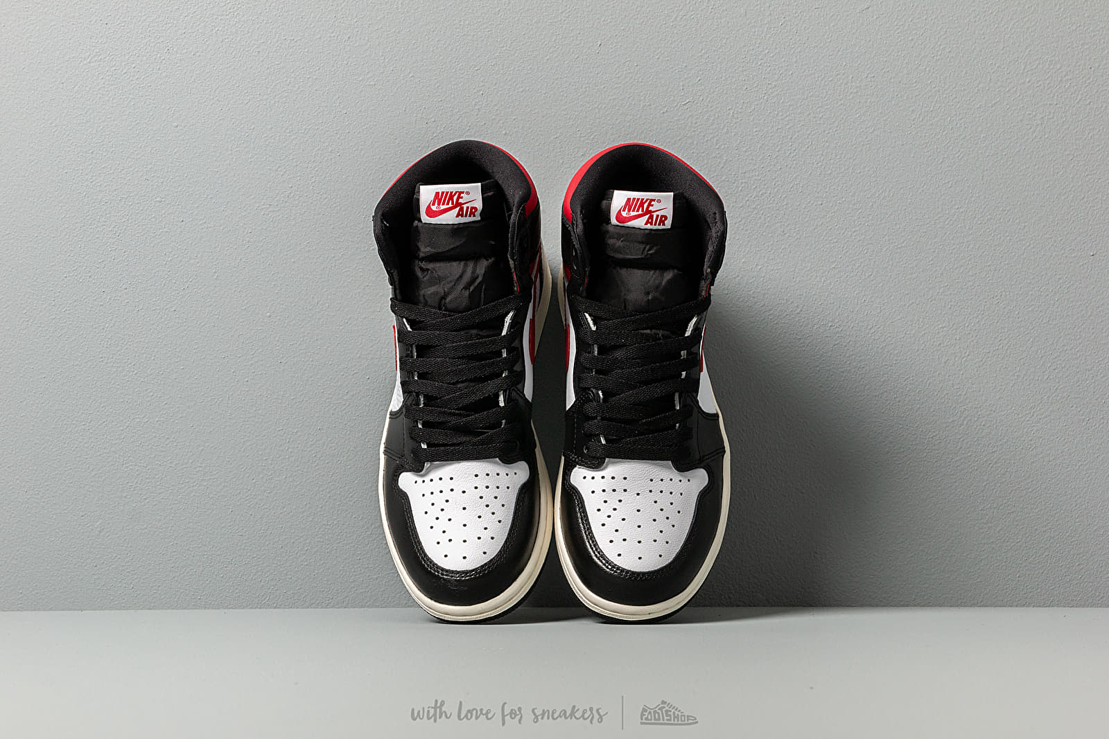 Herenschoenen Air Jordan 1 Retro High OG Black/ Gym Red-White-Sail