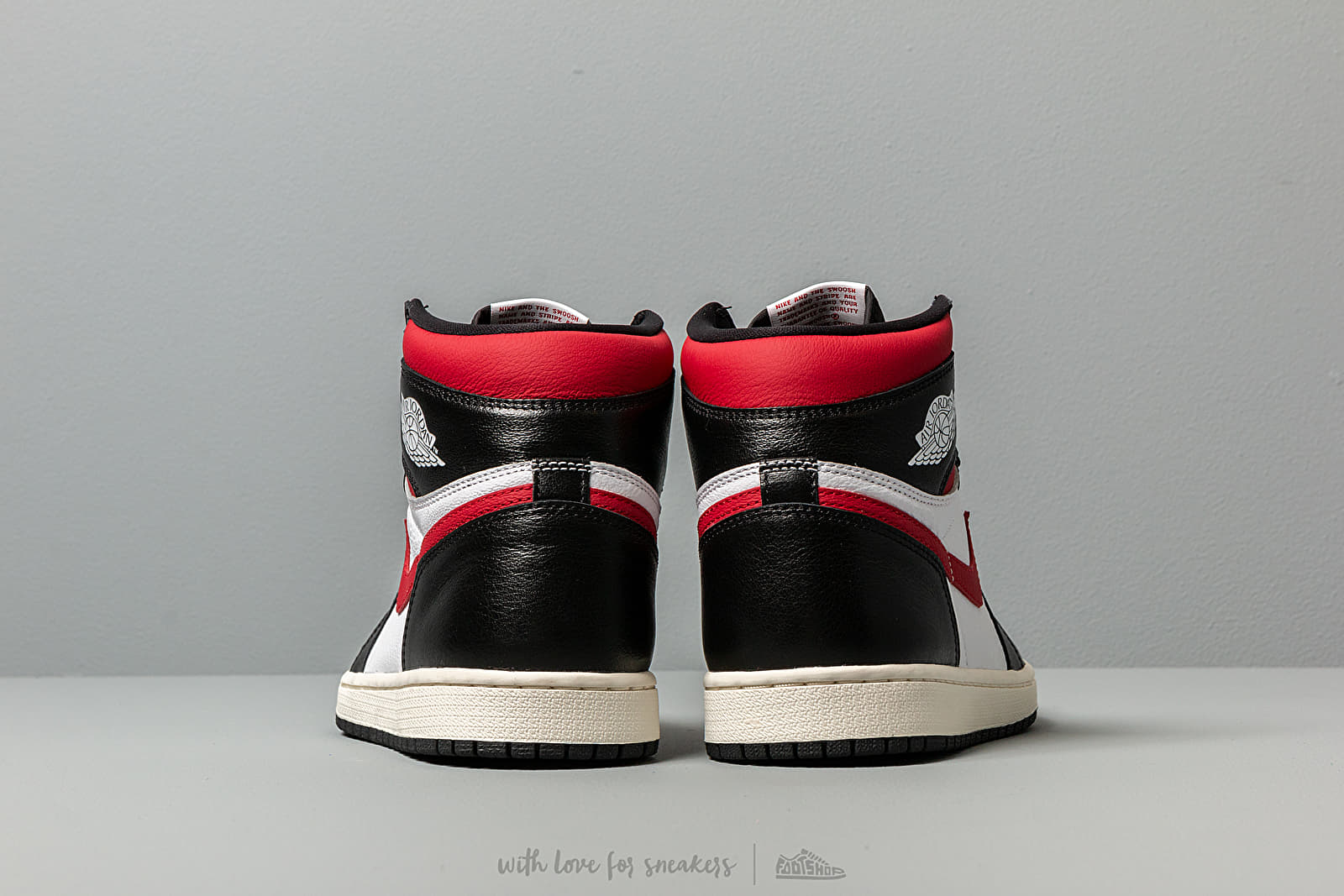 Men s shoes Air Jordan 1 Retro High OG Black Gym Red White Sail Footshop