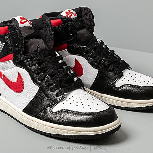 Jordan retro 1 high og black/gym red/white/sail outlet