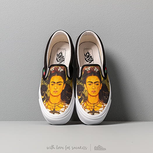Men s shoes Vans Og Slip On Lx Frida Kahlo Self Portrait Thorn Necklace Footshop