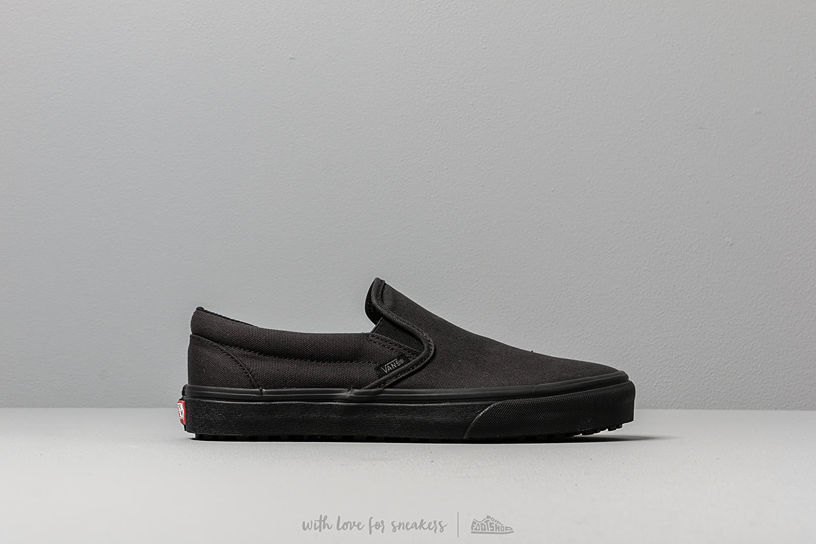Herren Sneaker und Schuhe Vans Classic Slip-On U (Made For The Makers) Black/ Black