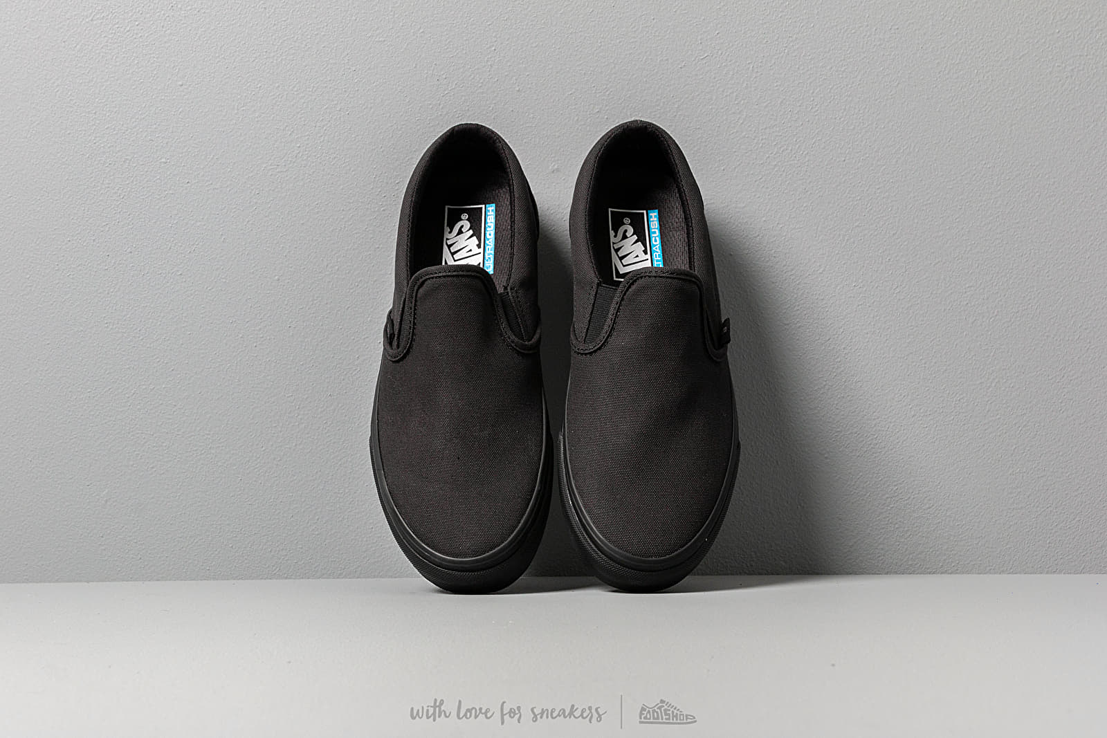 Herren Sneaker und Schuhe Vans Classic Slip-On U (Made For The Makers) Black/ Black