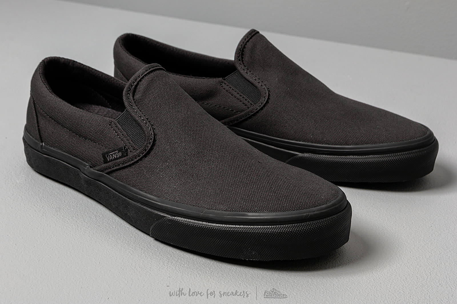 Herren Sneaker und Schuhe Vans Classic Slip-On U (Made For The Makers) Black/ Black