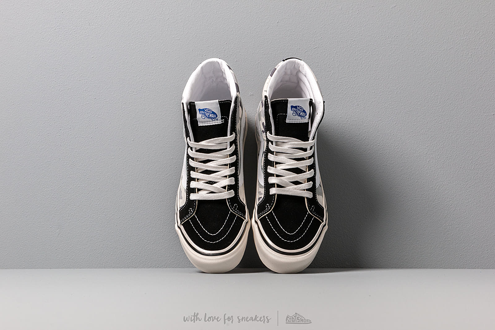 Shoes Vans Sk8-Hi 38 Dx (Anaheim Factory) Black/ White Camo