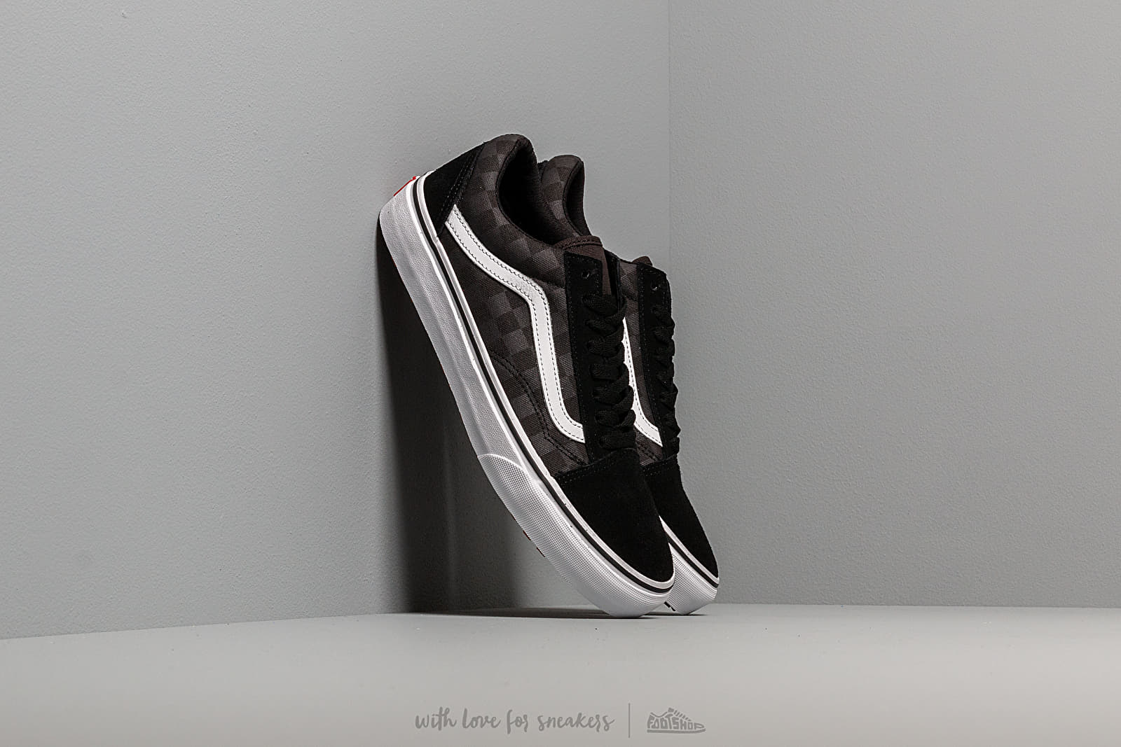 Men's shoes Vans Old Skool Uc (Made For The Makers) Black Checkerboard