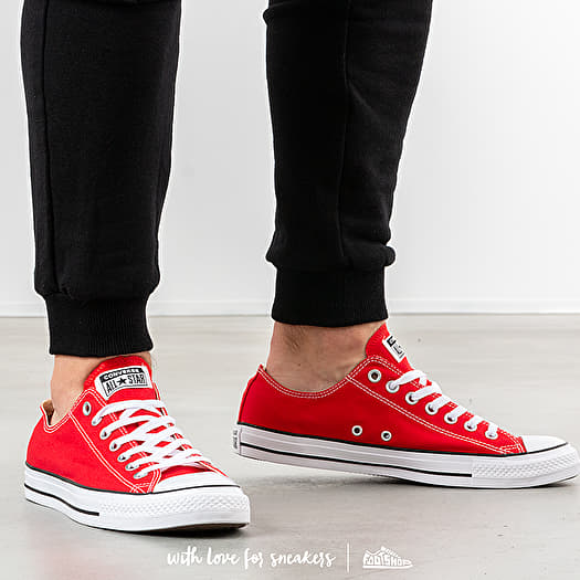Converse all star ox red hotsell
