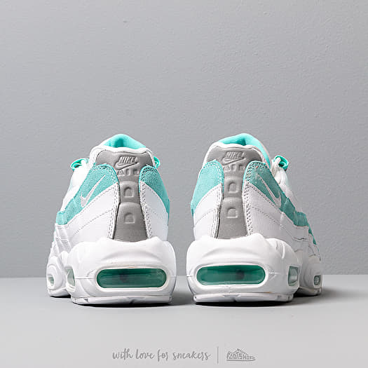 Women s shoes Nike Wmns Air Max 95 White White Light Aqua Footshop