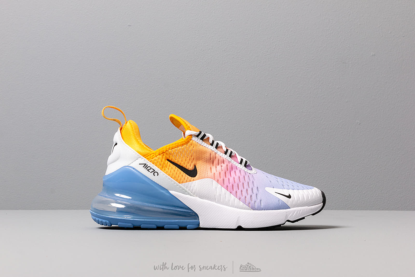 Damen Sneaker und Schuhe Nike W Air Max 270 University Gold Black University Blue Footshop