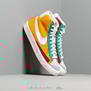 Men s shoes Nike Blazer Mid 77 Vintage We Suede Noble Red Kinetic Green Jade Aura Footshop