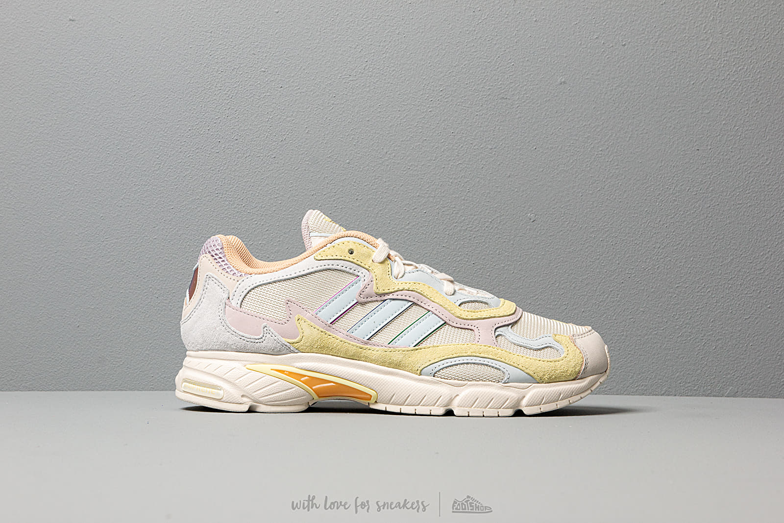 Men s shoes adidas Temper Run Pride Off White Blue Tint Ice Yellow Footshop
