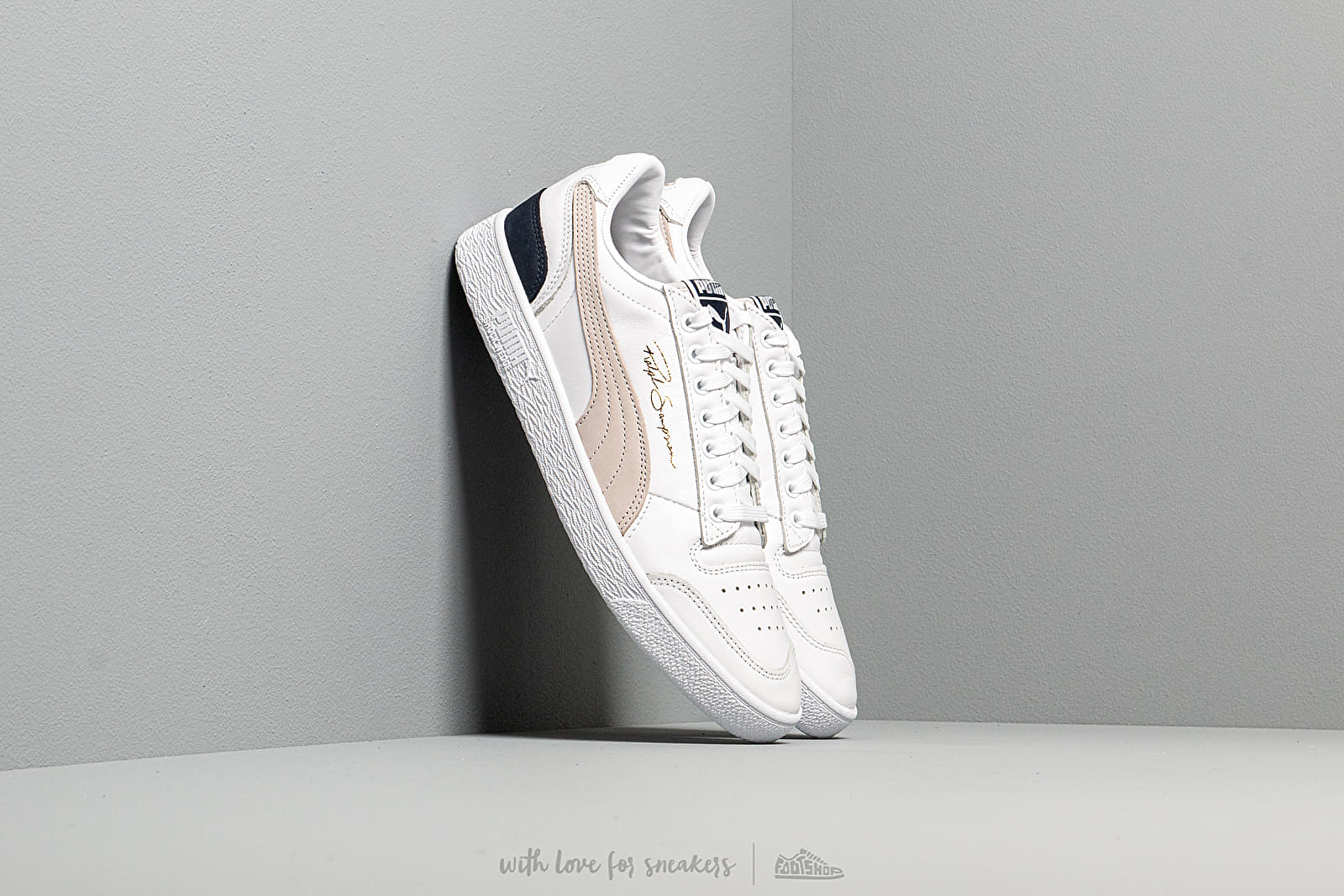 Scarpe uomo Puma Ralph Sampson Low OG Puma White-Gray Violet-Peacoat