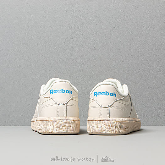 Reebok club c 85 chalk paperwhite athletic blue shop
