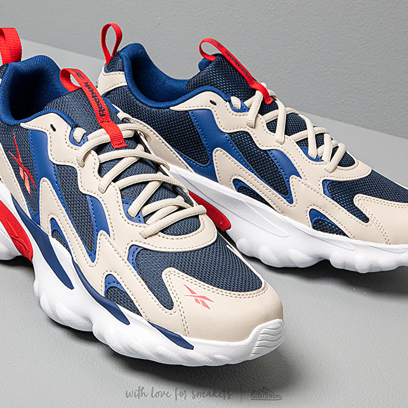 Men's shoes Reebok Dmx Series 1000 Alabaster/ Navy/ Cobalt/ Red