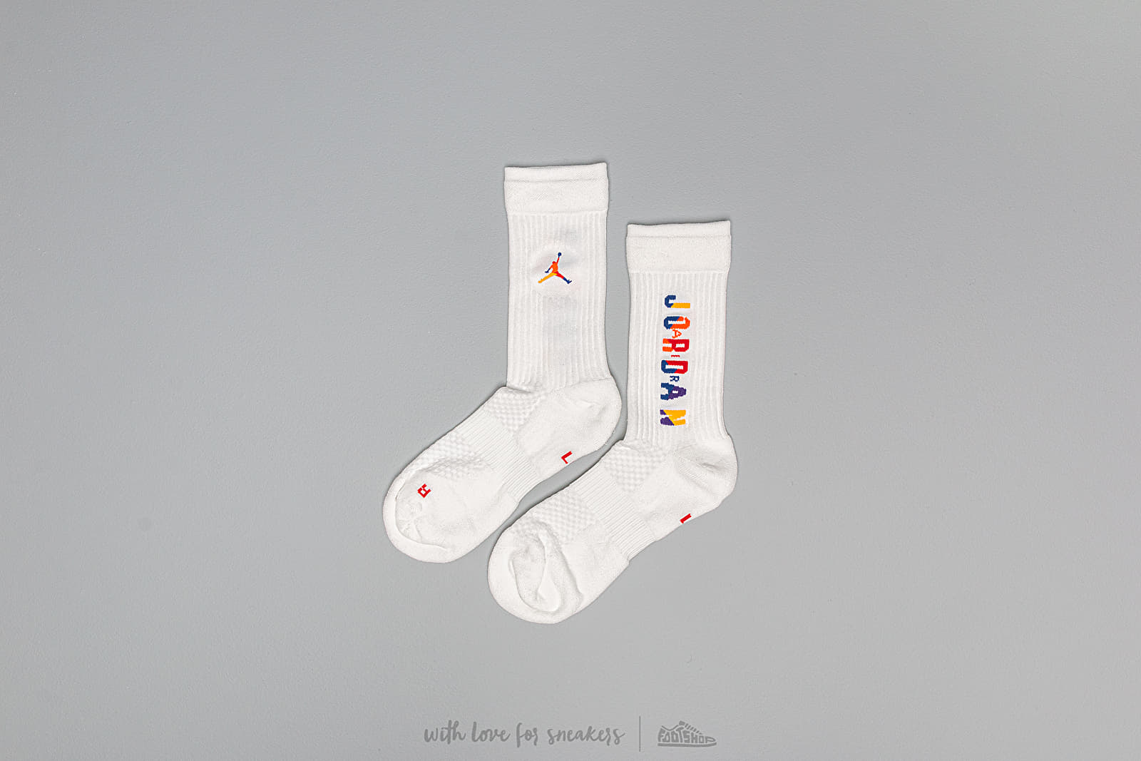 Jordan Legacy Rivals Crew Socks White/ Multi-Color | Footshop